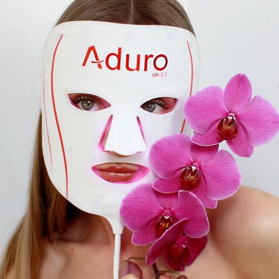 Maschera facciale a LED Aduro