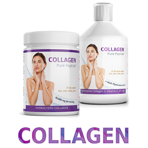 Collagen powder and liquid
