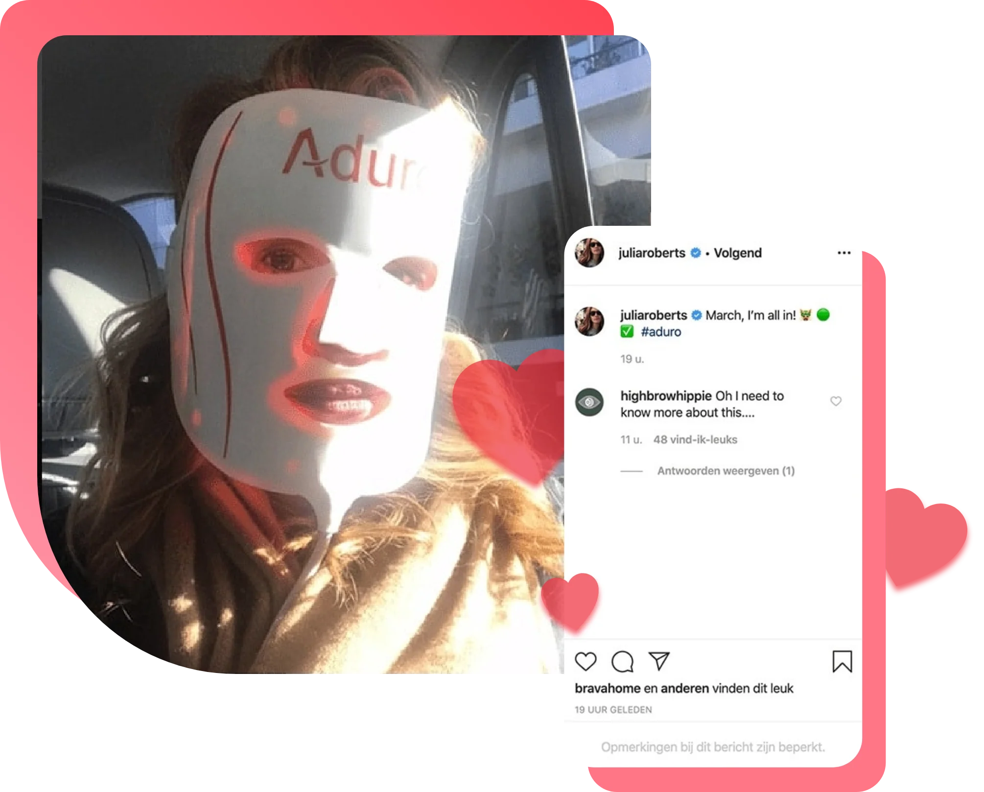 Aduro Led Light Therapy Mask