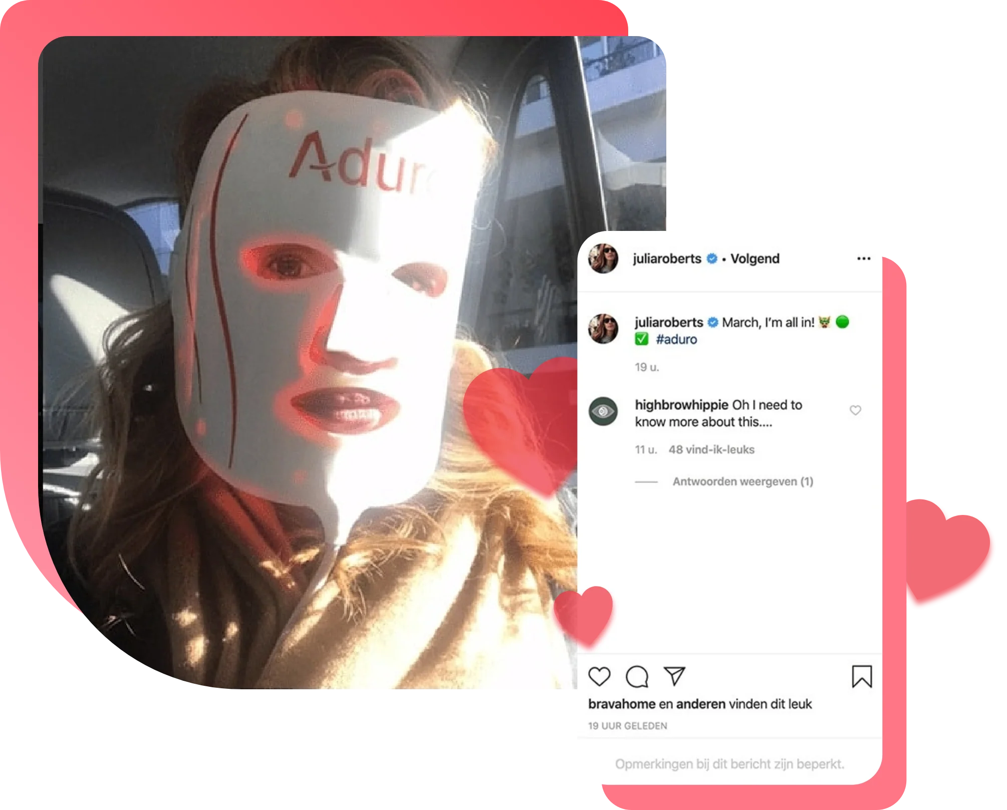 pretty-woman Aduro Led Light Therapy Mask